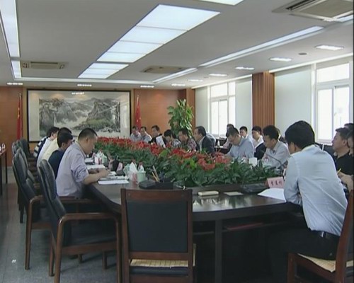 市重大项目第五督导组到我镇督导市重大项目建设情况