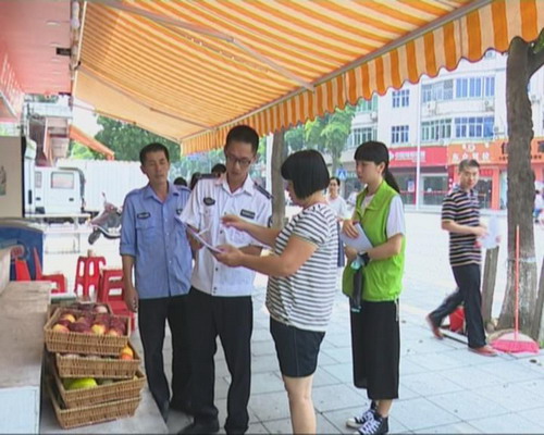 《文明创建在行动》系列报道 我镇与沿街商铺签订门前三包责任书