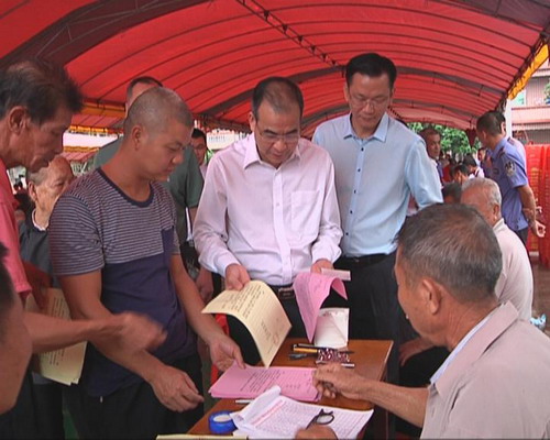 我镇圆满完成市镇两级人大代表选举