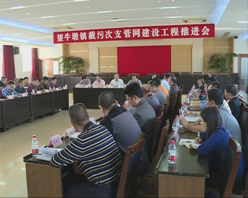 召开截污次支管网建设工程推进会