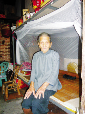 91岁阿婆生活自理 长寿健康