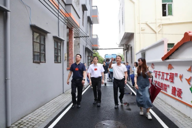 望牛墩：组织市、镇人大代表开展“百千万工程”典型村建设工程视察活动