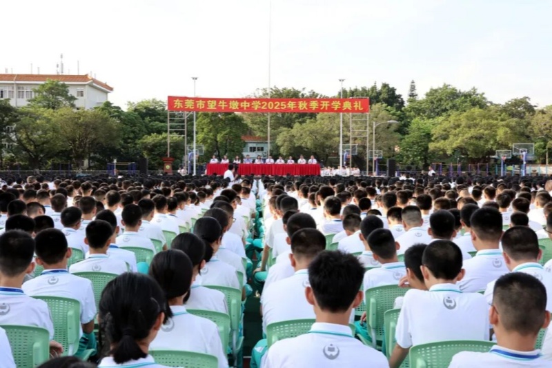 开学首日，望牛墩镇各校园重焕生机 新篇章开启！