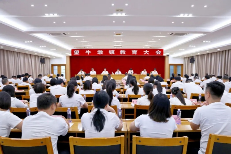望牛墩镇教育大会召开，奋力书写教育强镇建设新篇章