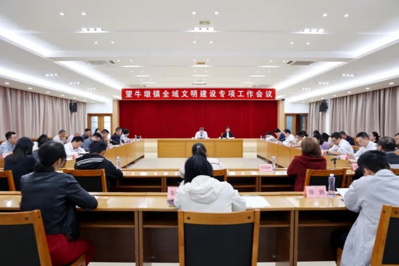 全域文明｜再部署再推动再落实！望牛墩镇召开全域文明建设专项工作会议
