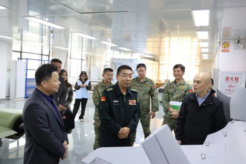 市委常委、东莞军分区领导张彬到望牛墩镇调研，问需问计助力企业发展