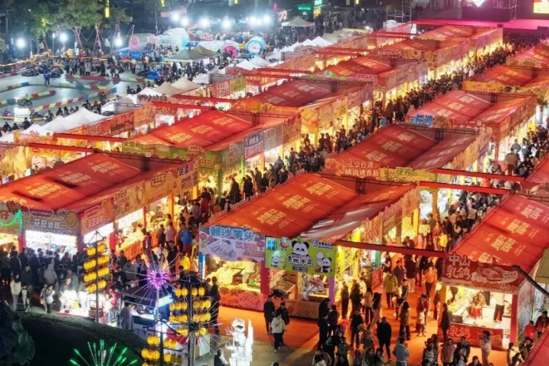 科技邂逅古韵，美食融合文化！望牛墩镇美食文化周&ldquo;炫&rdquo;亮冬夜