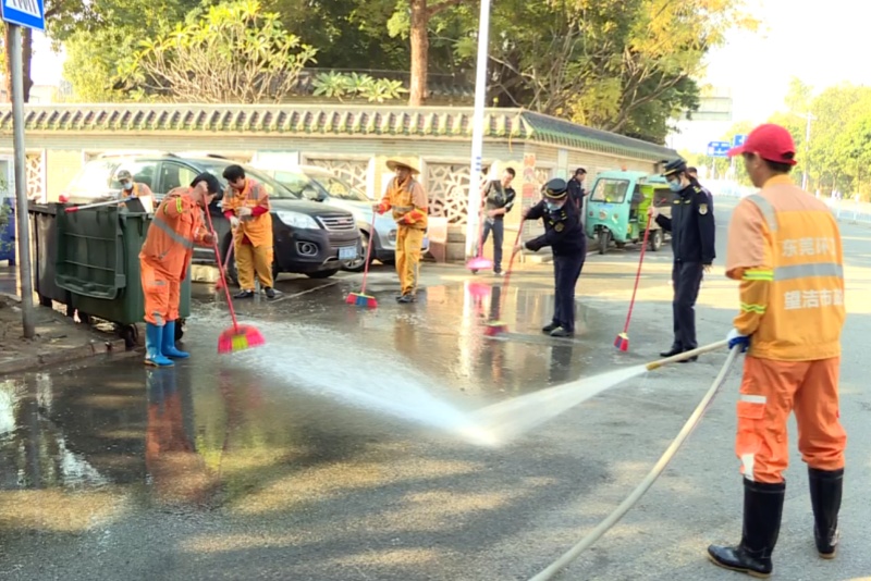 望牛墩镇启动&ldquo;扮靓东莞&middot;喜迎新春&rdquo;爱国卫生大扫除活动 洁净家园迎新春