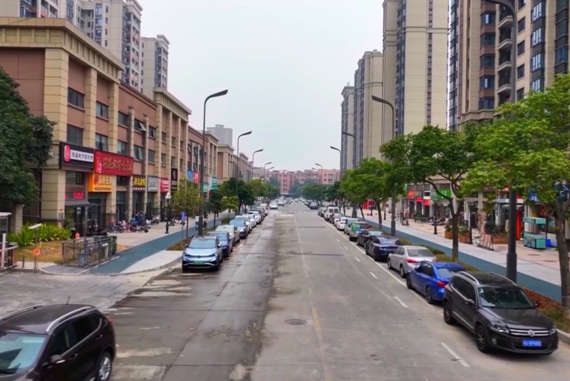 望牛墩：五条道路升级稳步推进 汇源路如意路已完工