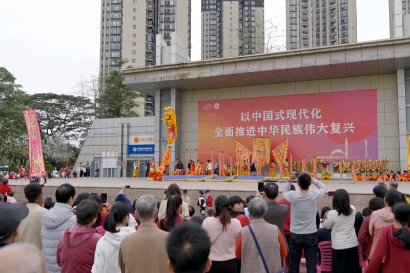 龙腾狮跃、趣味游园、象棋博弈&hellip;&hellip;望牛墩镇开展多样新春惠民文化活动