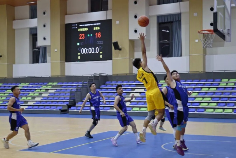 望牛墩镇第四届教育系统&ldquo;领航杯&rdquo;教职工篮球赛火热开赛