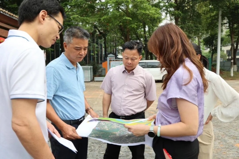 推进基础设施项目建设提质增效！望牛墩镇领导调研督导重点基础设施项目建设工作