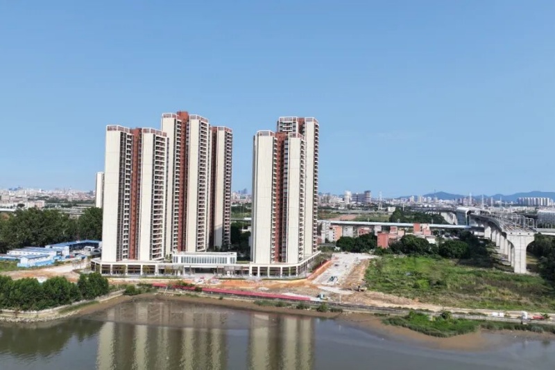 交付在即，望牛墩下漕城中村改造项目安置房二期即将完工