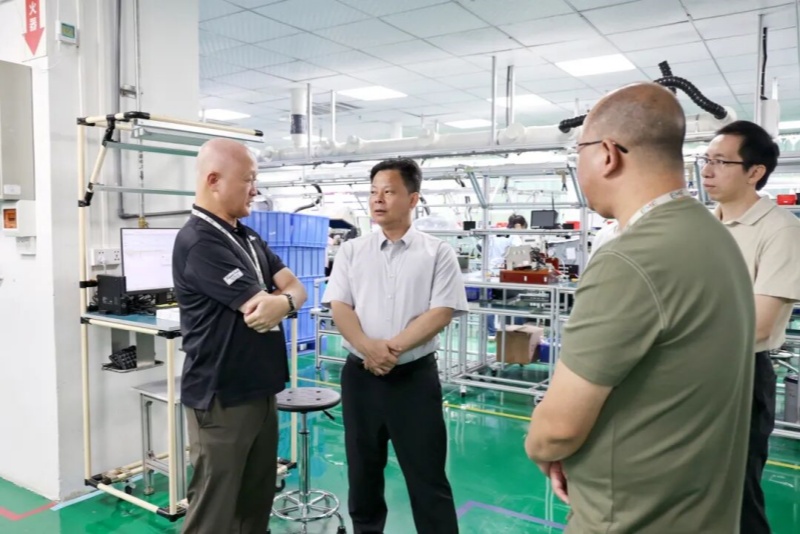 深入一线问需于企！望牛墩镇领导走访调研重点企业 精准服务促发展