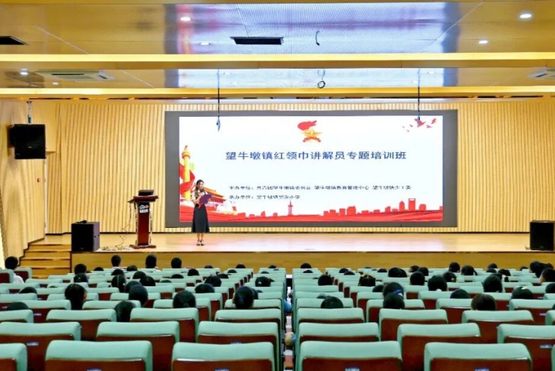 红领巾传薪火！望牛墩镇开展红领巾讲解员培训