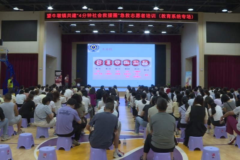 解锁校园&ldquo;救命技能&rdquo;！望牛墩开展&ldquo;4分钟社会救援圈&rdquo;教育系统专场培训